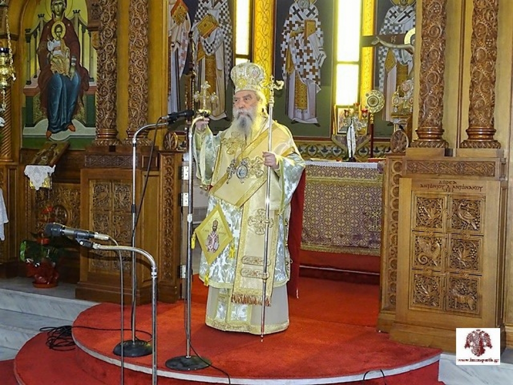 Η Κυριακή των Βαΐων στον Ι.Ν. Αγίου Νικολάου Σπάρτης