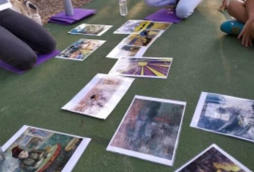 Επιστροφή στη φύση, εικαστικά