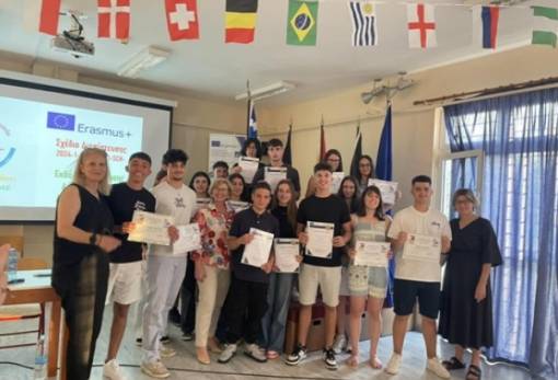 Πρωταγωνίστησε στο Erasmus+ η κοινότητα του 3ου ΓΕΛ Σπάρτης
