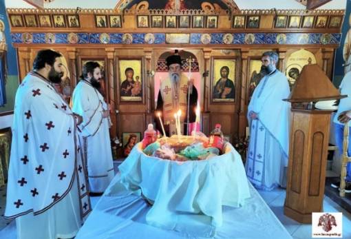 Θεία Λειτουργία τελέστηκε στον ΙΝ Αγ. Πέτρου & Παύλου στο Πυρί