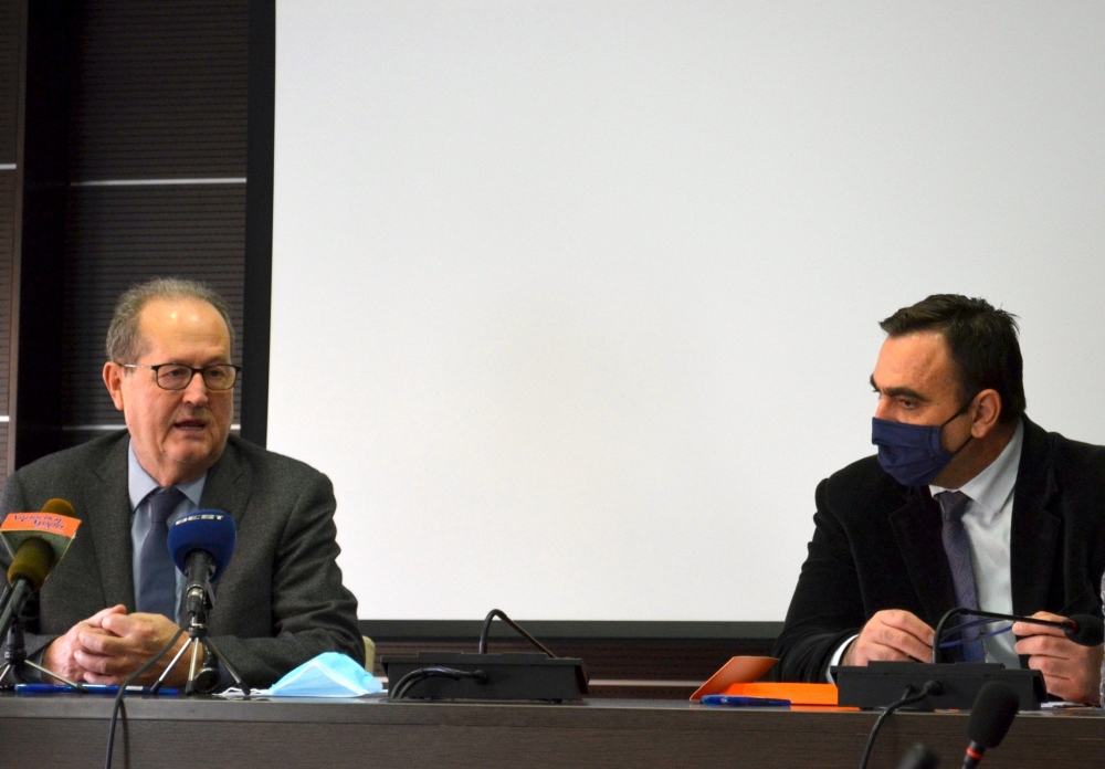 Λακωνικά έργα 1.640.000 ευρώ υπέγραψε στη Σπάρτη ο Νίκας