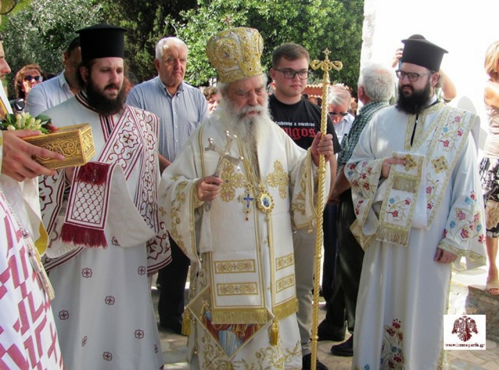 &Omicron; &Mu;&eta;&tau;&rho;&omicron;&pi;&omicron;&lambda;ί&tau;&eta;&sigmaf; &Epsilon;&upsilon;&sigma;&tau;ά&theta;&iota;&omicron;&sigmaf; &gamma;&iota;ό&rho;&tau;&alpha;&sigma;&epsilon; &tau;&alpha; 43 &chi;&rho;ό&nu;&iota;&alpha; &alpha;&rho;&chi;&iota;&epsilon;&rho;&alpha;&tau;&iota;&kappa;ή&sigmaf; &delta;&iota;&alpha;&kappa;&omicron;&nu;ί&alpha;&sigmaf;